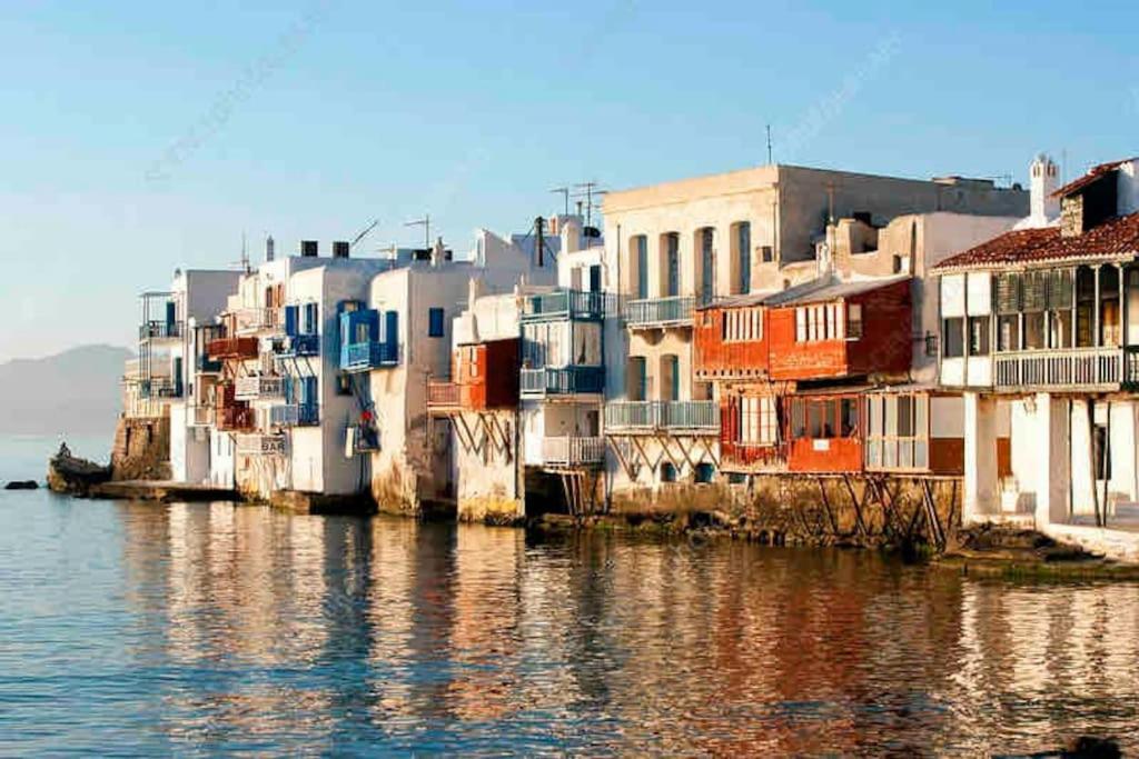 Апартаменты Nice & Cosy Mykonos House Mykonos Town Экстерьер фото