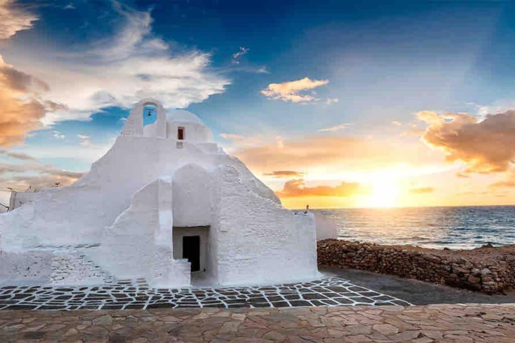 Апартаменты Nice & Cosy Mykonos House Mykonos Town Экстерьер фото